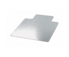 Tapis protège-sol PVC forme ? antidérapant antistatique 900 x 1200 x 1,5 mm transparent