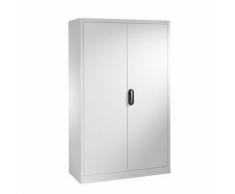 armoire à outils à portes battantes, gris clair, p600mm,