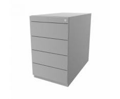 Caisson fixe Note™, avec 4 tiroirs universels sans plateau de finition profondeur 775 mm ,BISLEY
