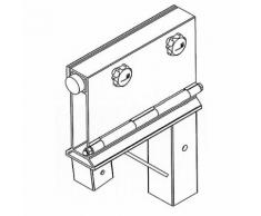 Dispositif de réglage horizontal pour portique en aluminium ,Vetter