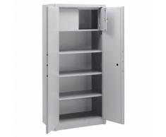 Armoire de sécurité 3 tablettes réglables, 1 casier verrouillable ,CP
