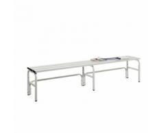 Banc pour vestiaire en inox, h x p 450 x 350 mm