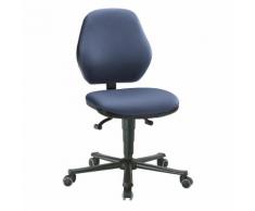 Chaise d'atelier contact permanent, avec roulettes ,bimos