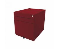 Caisson roulant Note™, avec 2 tiroirs universels, 1 tiroir pour dossiers suspendus h x l x p 565 x 420 x 565 mm ,BISLEY