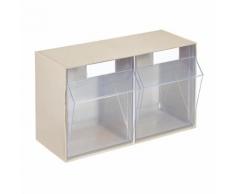 Système de bacs pivotants casier h x l x p 353 x 600 x 299 mm