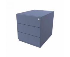 Caisson roulant Note™, avec 3 tiroirs universels h x l x p 495 x 420 x 565 mm, avec barre servant de poignée ,BISLEY