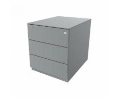 Caisson roulant Note™, avec 3 tiroirs universels h x l x p 502 x 420 x 565 mm, avec barre servant de poignée et plateau de finition ,BISLEY