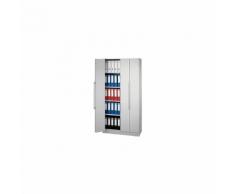 VIOLA - Armoire à portes pliantes angle d'ouverture 170°, 4 tablettes
