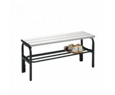 Banc pour vestiaire en acier, h x p 450 x 350 mm