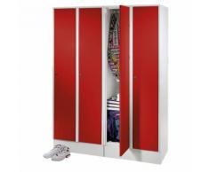 Armoire-vestiaire avec casier pour chaussures et tablette ,Wolf