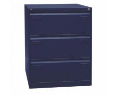 Classeur pour dossiers suspendus LIGHT, à 2 rangées 3 tiroirs, format A4 ,BISLEY
