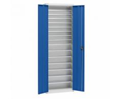 Armoire d'atelier en tôle d'acier hauteur 2000 mm ,EUROKRAFT