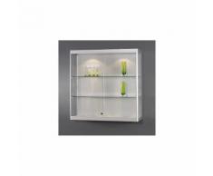 Vitrine murale avec éclairage à diodes l x p x h 1000 x 300 x 1000 mm, 2 x 5 W