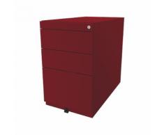 Caisson fixe Note™, avec 2 tiroirs universels, 1 tiroir pour dossiers suspendus sans plateau de finition, prof. 775 mm ,BISLEY