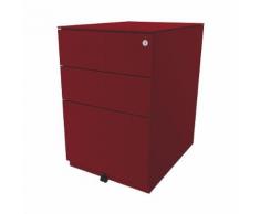 Caisson roulant Note™, avec 2 tiroirs universels, 1 tiroir pour dossiers suspendus h x l x p 652 x 420 x 565 mm, avec plateau de finition ,BISLEY