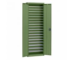 Armoire d'atelier en tôle d'acier hauteur 2000 mm ,EUROKRAFT
