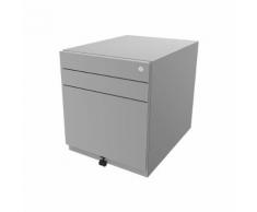 Caisson roulant Note™, avec 2 tiroirs universels, 1 tiroir pour dossiers suspendus h x l x p 565 x 420 x 565 mm ,BISLEY