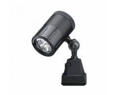 Lampe industrielle 24 V aluminium anodisé, noir ,Waldmann