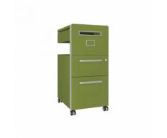 Meuble de rangement mobile Bite™ avec 1 tableau à épingler, ouvrable à droite avec 1 tiroir universel et 1 classeur pour dossiers suspendus ,BISLEY