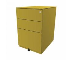 Caisson roulant Note™, avec 2 tiroirs universels, 1 tiroir pour dossiers suspendus h x l x p 652 x 420 x 565 mm, avec plateau de finition ,BISLEY