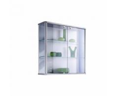 Vitrine murale design h x l x p 800 x 820 x 250 mm ,office akktiv