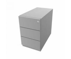 Caisson roulant Note™, avec 3 tiroirs universels h x l x p 495 x 300 x 565 mm, avec barre servant de poignée ,BISLEY