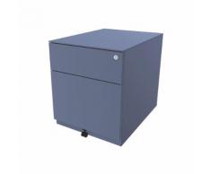 Caisson roulant Note™, avec 1 tiroir pour DS, 1 tiroir universel h x l x p 502 x 420 x 565 mm, avec barre servant de poignée et plateau de finition