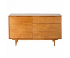 Buffet style scandinave en chêne massif français Portobello