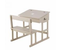 Bureau enfant taupe Pupitre