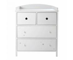 Commode à langer blanche Songe