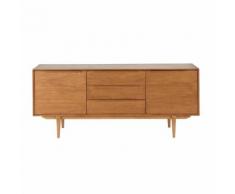 Buffet enfilade vintage en chêne massif Portobello