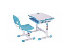 Bureau enfant blanc et bleu - COMFORTLINE