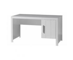 Bureau enfant blanc 1 porte - ERIK