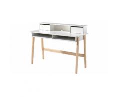 Bureau enfant 2 tiroirs 2 niches - KIDDY