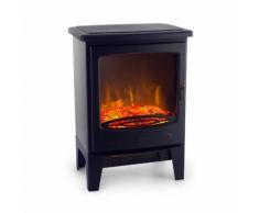Meran Cheminée électrique 950W /1850 W InstaFire thermostat - noire