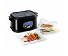 Jacuzzi Cuiseur sous vide 6l 520W +/-0,5°C LCD acier inoxydable - noir