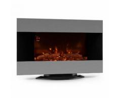 Basel Cheminée électrique 2000W Ventilateur chaud LED Télécommande