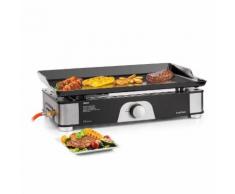 Orfeo Barbecue / Plancha de table à gaz 3,5 kW 350 °C Concept InstantReady noir