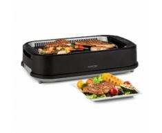 Köfte Barbecue électrique 1500W 230° commande tactile inox noir