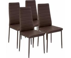 4 Chaises de salle à manger ou de cuisine design, Chaise de Salon, Meuble de salon, Mobilier de