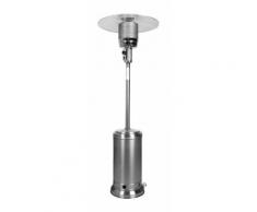 Parasol chauffant 13KW INOX Chauffage terrasse extérieur à gaz