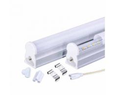 Tube LED T5 1200 mm 18W 1483 Lm avec réglette complet | Blanc neutre 4000 K