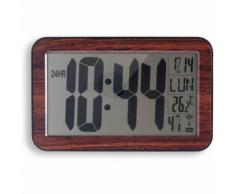 HORLOGE RC DIGITALE 9.5CM BOIS ORIUM 11729