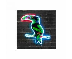 Lampe Néon Toucan Bleu 50 cm