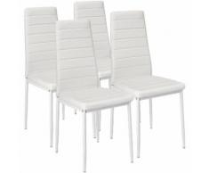 4 Chaises de salle à manger ou de cuisine design, Chaise de Salon, Meuble de salon, Mobilier de