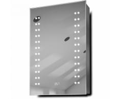 Armoire Balta Salle De Bain, Lumière Led, Anti-Buée, Capteur, Rasoir K382