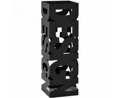 Porte-parapluie Design Acier Noir