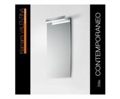 MIROIR DE SALLE DE BAIN SIMPLE AVEC ÉCLAIRAGE DE 45 CM X 90 CM