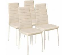 4 Chaises de salle à manger ou de cuisine design, Chaise de Salon, Meuble de salon, Mobilier de