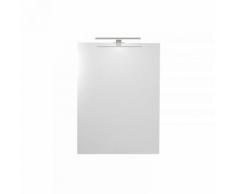 Miroir salle de bain avec éclairage L60 x H80 JULIA